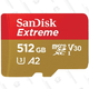 SanDisk 512GB Extreme MicroSDXC Card | $80 | Amazon